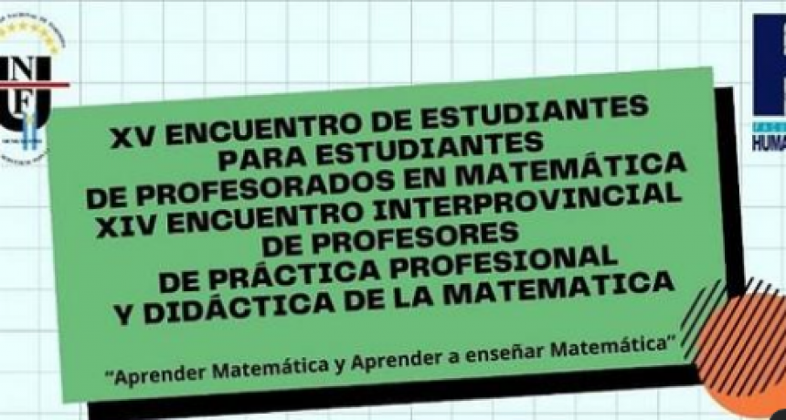 En la FH se realizar&aacute;n destacados encuentros de Matem&aacute;tica