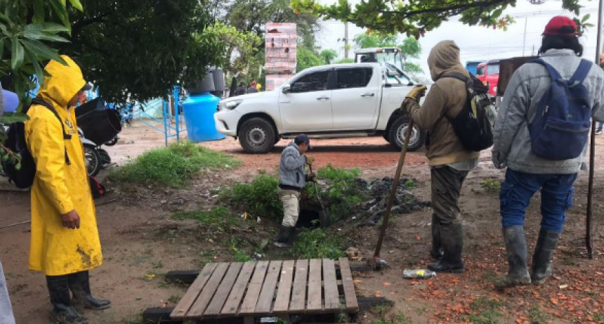 Activa intervenci&oacute;n de la municipalidad para optimizar el funcionamiento del drenaje urbano