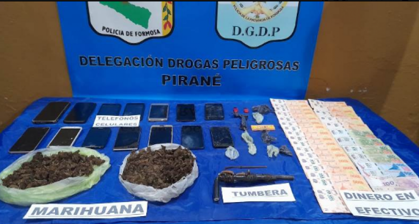 Piran&eacute;: La Polic&iacute;a detuvo a dos sujetos con estupefaciente oculto en el cuerpo y anul&oacute; dos centros de venta de droga