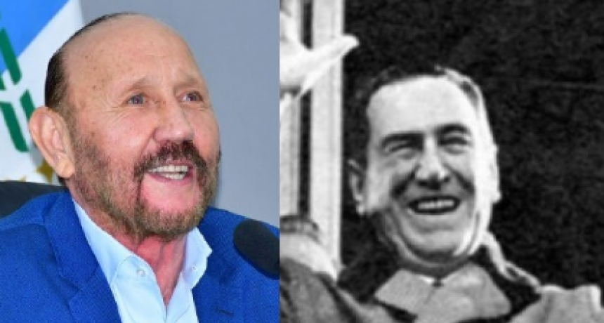Gildo Insfr&aacute;n record&oacute; el D&iacute;a de la Lealtad Peronista