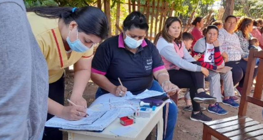 En Palo Santo m&aacute;s de un centenar de vecinos recibieron atenciones m&eacute;dicas