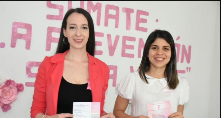 La Secretar&iacute;a de la Mujer lleva adelante diversas acciones para concientizar sobre el c&aacute;ncer de mama