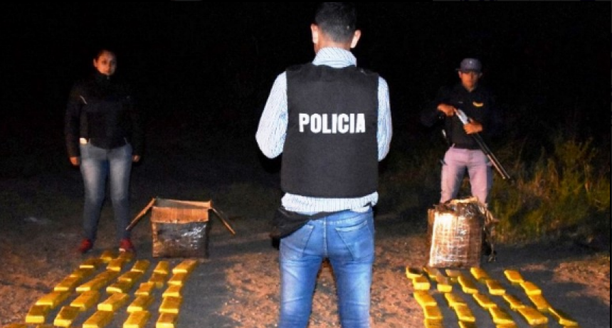 La polic&iacute;a secuestr&oacute; 60 kilos de marihuana valuados en 9 millones de pesos