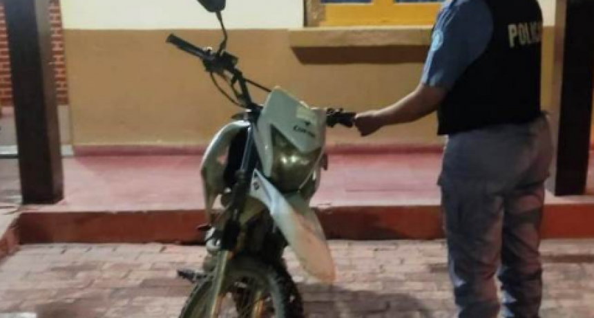 Recuperan motos sustra&iacute;das en distintas intervenciones