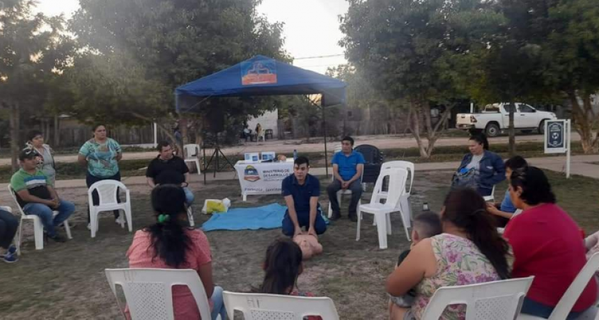 Hospital distrital de Piran&eacute;: difunden en la comunidad conocimientos sobre primeros auxilios