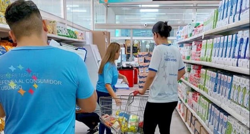 Defensa al Consumidor intensific&oacute; controles de precios con 32 fiscalizadores en la calle