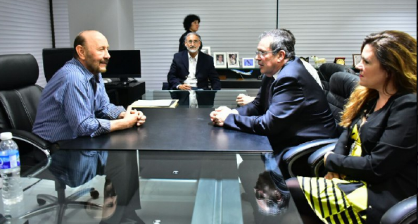 El Gobernador recibi&oacute; al ministro de Cultura de la Naci&oacute;n