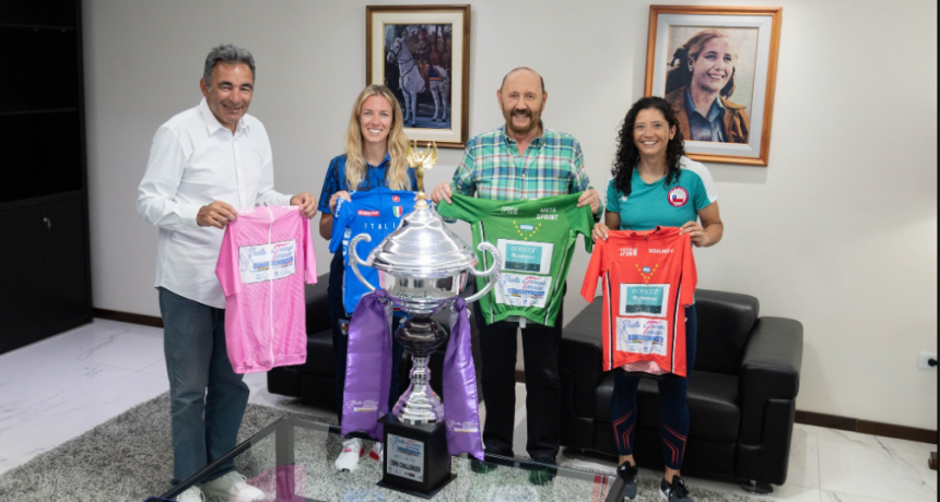 Insfr&aacute;n recibi&oacute; a ciclistas que participaron de la Vuelta a Formosa Internacional Femenina