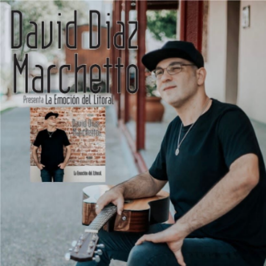 David Diaz Marchetto presentar&aacute; su cuarto disco en Formosa