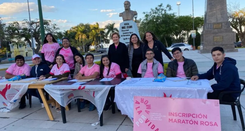 La Fundación Abriendo Surcos invita a la tradicional maratón rosa