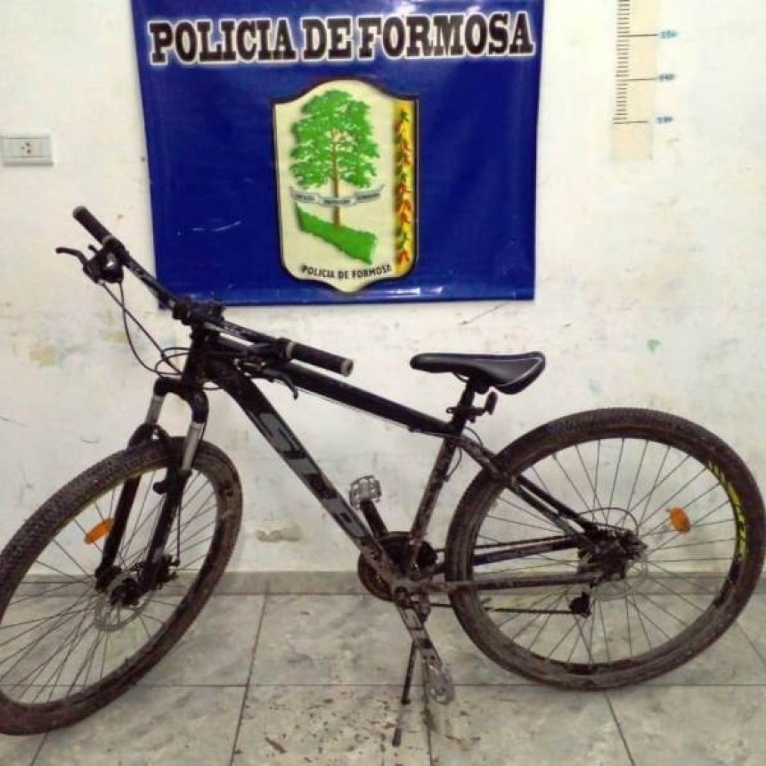 La Policía detuvo un sujeto por el robo de una bicicleta y además tenía otras dos causas pendientes ante la justicia