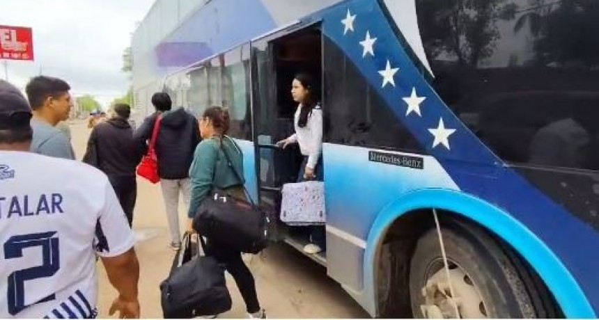 El PJ Formosa puso a disposición un colectivo gratuito para estudiantes lomiteneses por el Día de la Madre