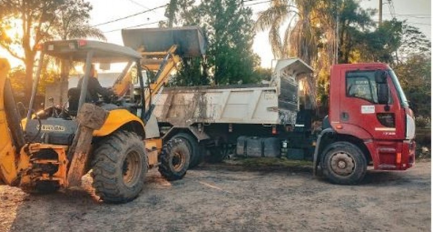 Intensos trabajos marcaron la agenda comunal del viernes
