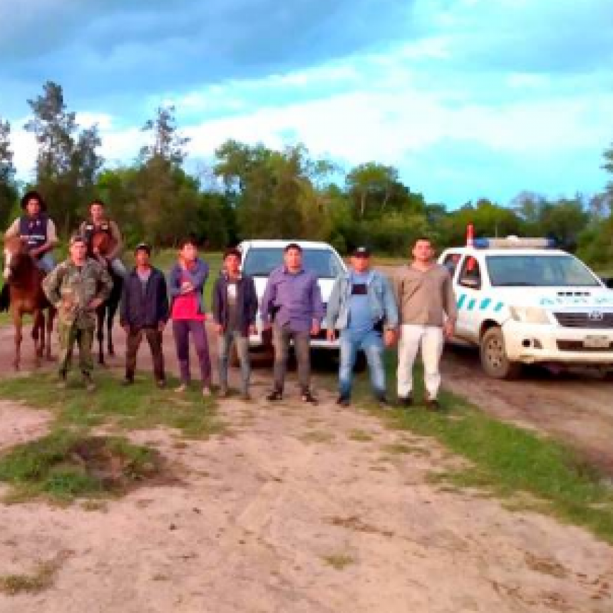 Tras una intensa b&uacute;squeda, la Polic&iacute;a y vecinos hallaron a dos menores perdidos en el monte