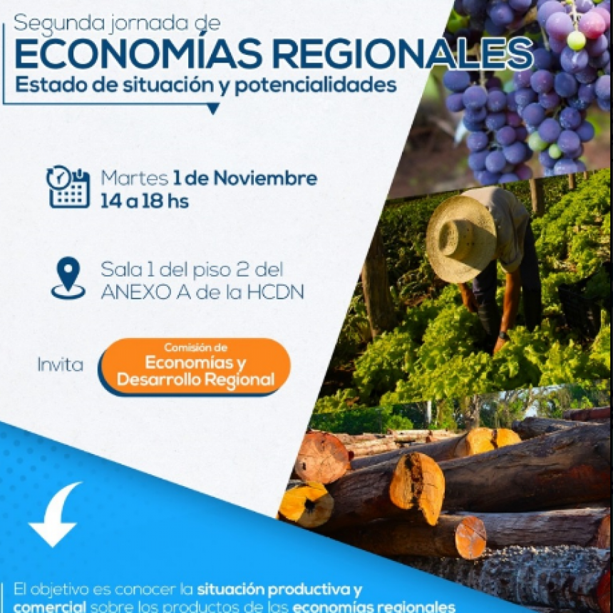 Segunda jornada de Econom&iacute;as regionales, estado de situaci&oacute;n y potencialidades