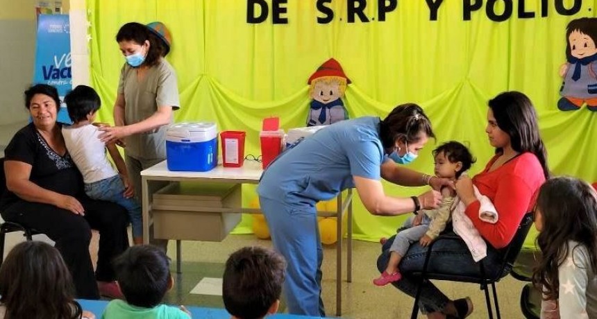 Tres Lagunas: Alto porcentaje de vacunaci&oacute;n contra sarampi&oacute;n, rub&eacute;ola, paperas y polio
