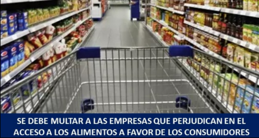 Se deben multar a las empresas que aumentaron precios por el abuso de posici&oacute;n dominante y conductas anticompetitivas