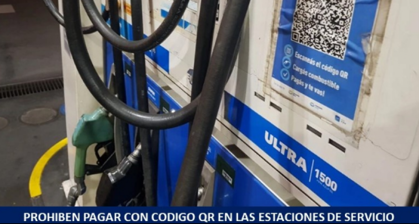 Los usuarios no podr&aacute;n pagar con c&oacute;digo QR en las estaciones de servicio