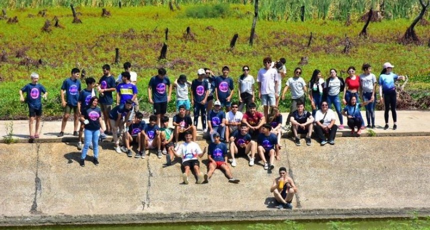 Estudiantes secundarios visitaron el Ba&ntilde;ado La Estrella por ser ganadores del Telematch