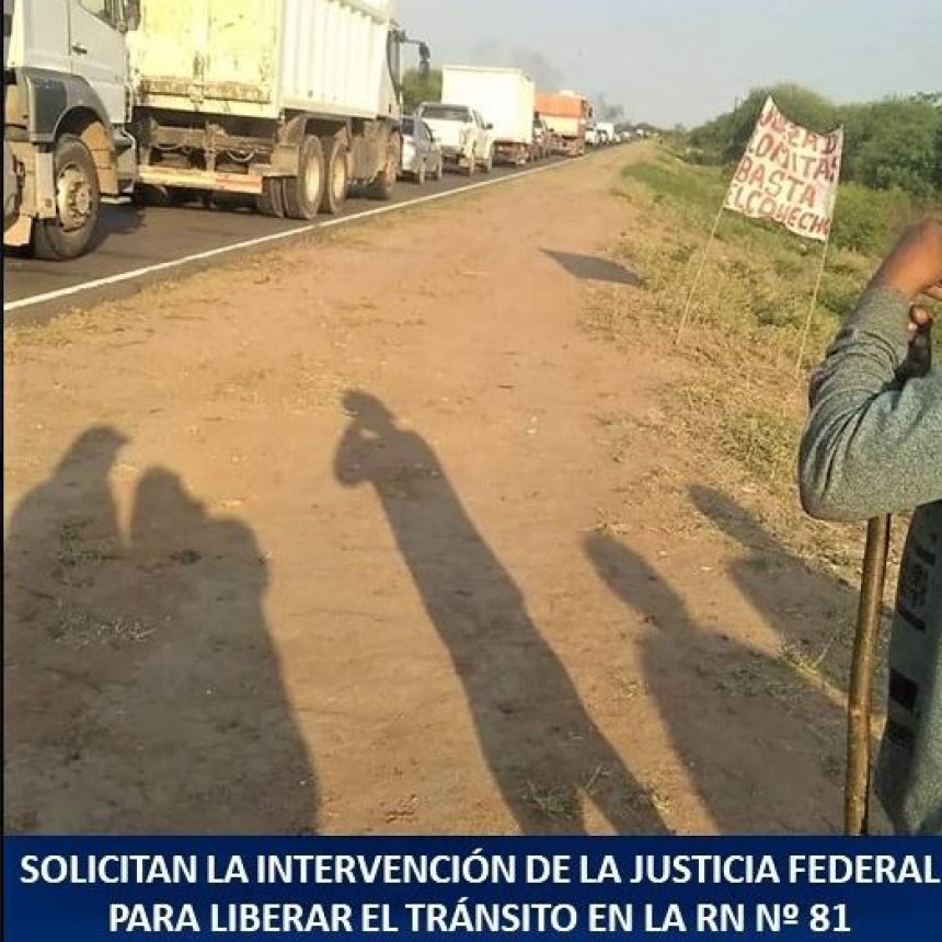 La Defensor&iacute;a pidi&oacute; la intervenci&oacute;n de la Justicia Federal por los diversos cortes en la RN 81