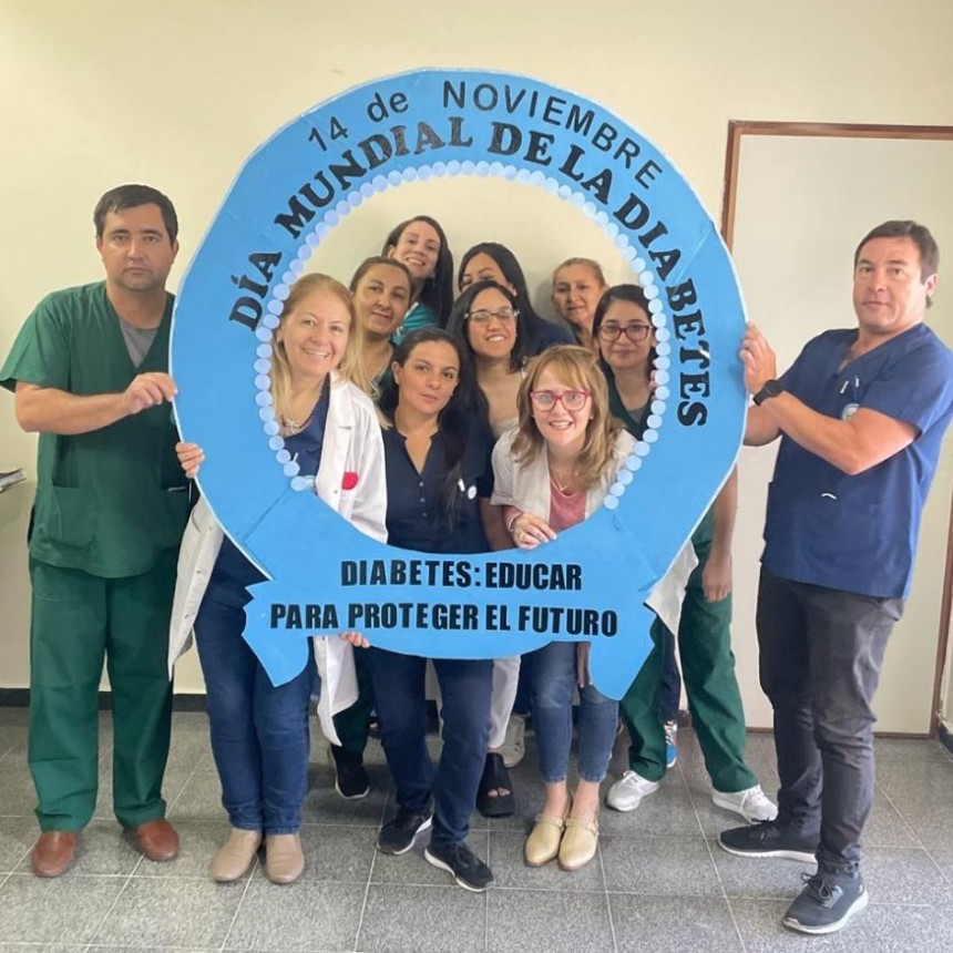 Articulada acci&oacute;n de los gimnasios terap&eacute;uticos y m&eacute;dicos para concientizar sobre la diabetes