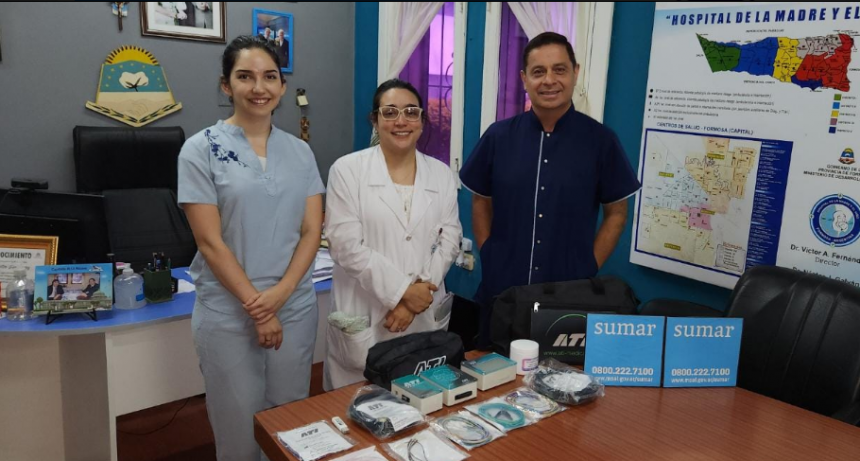 Entregaron nuevo equipo para electroencefalograma al hospital de la Madre y el Ni&ntilde;o