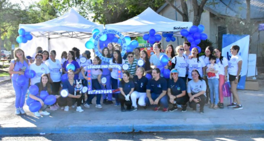 Conmemoraron el D&iacute;a Mundial de la Diabetes con una caminata en el Paseo Costanero