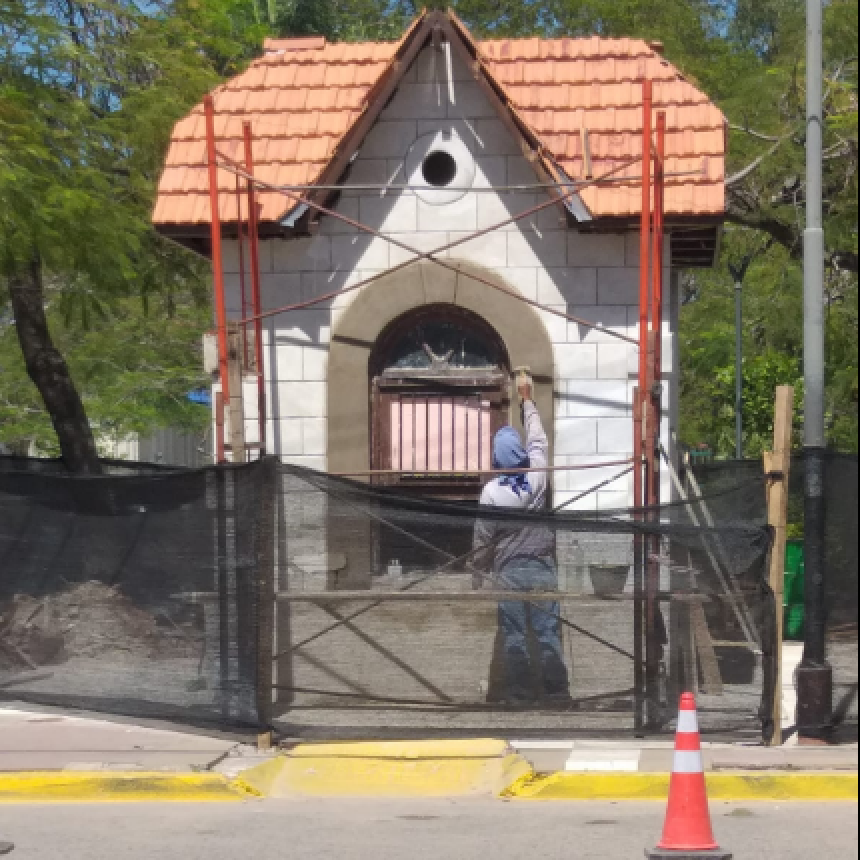 La obra de restauraci&oacute;n del kiosco hist&oacute;rico se encuentra en etapa de finalizaci&oacute;n