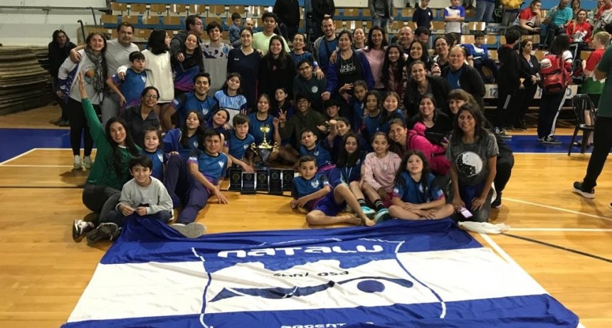 Natación: Natalú de Formosa en el podio de los mejores de la región
