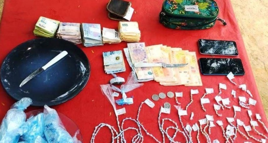 La Policía secuestró más de 530 dosis de pasta base “cocaína” en Clorinda
