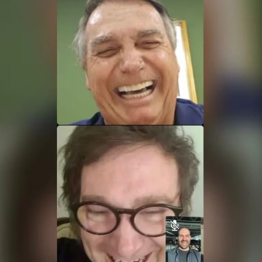 Bolsonaro felicitó a Milei y bromeó sobre el partido de Eliminatorias: “Casi voy a hinchar por Argentina”