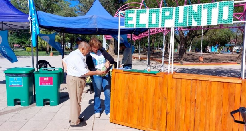 Este sábado habrá un Ecopunto que recibirá materiales reciclables en la Plaza San Martín