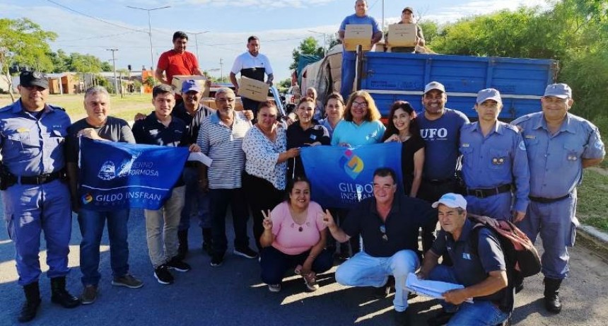 El Gobierno de Formosa entregó más de dos mil cajas alimentarias a comunidades aborígenes