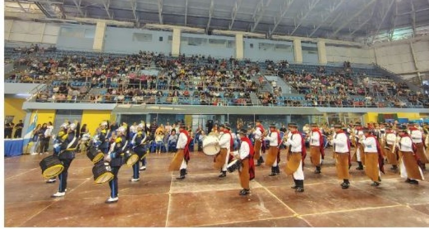 Se realizó la 4° Expo Policial y el 2° Encuentro de Bandas de Música