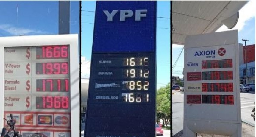 Los combustibles aumentaron dos veces en menos de tres días