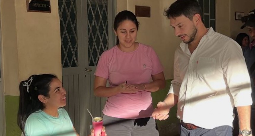  Visitamos la localidad de Pozo del Tigre junto al Intendente de Yong, para acompañar el desarrollo del Taller Integral de Oficios Manuales.