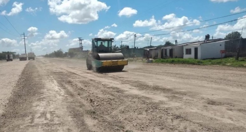 Una franja de barrios capitalinos se benefició con los primeros trabajos de la semana