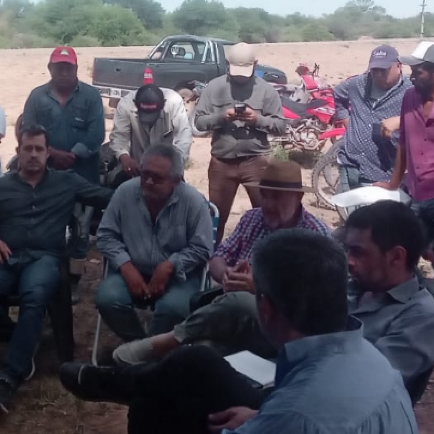 Se Avanza en una agenda común de trabajo con pequeños productores de Ingeniero Juárez y parajes aledaños