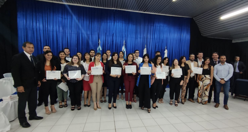 Nuevos profesionales fueron incorporados al Consejo de Ciencias Económicas