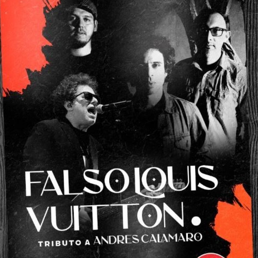 Este sábado toca en en Nuevo Origen “Falso Louis Vuitton” la banda tributo a Calamaro