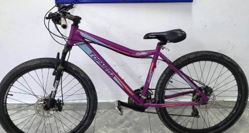 Recuperaron motocicletas y una bicicleta