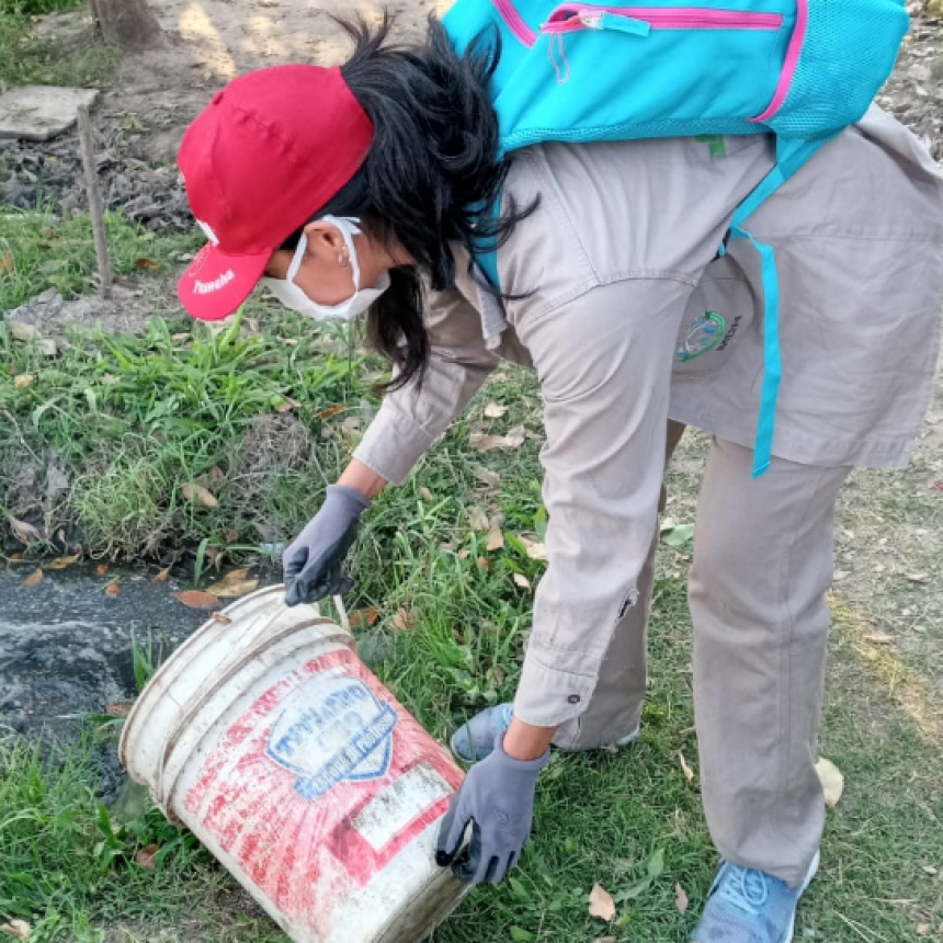 Solicitan a los vecinos intensificar las medidas de prevención contra el dengue