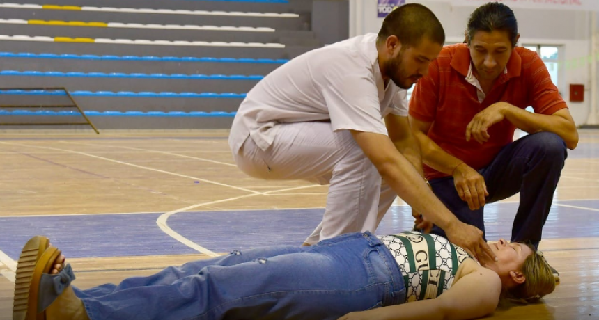Hospital de Laguna Blanca capacitó sobre RCP y primeros auxilios al personal del Parque Nacional Río Pilcomayo
