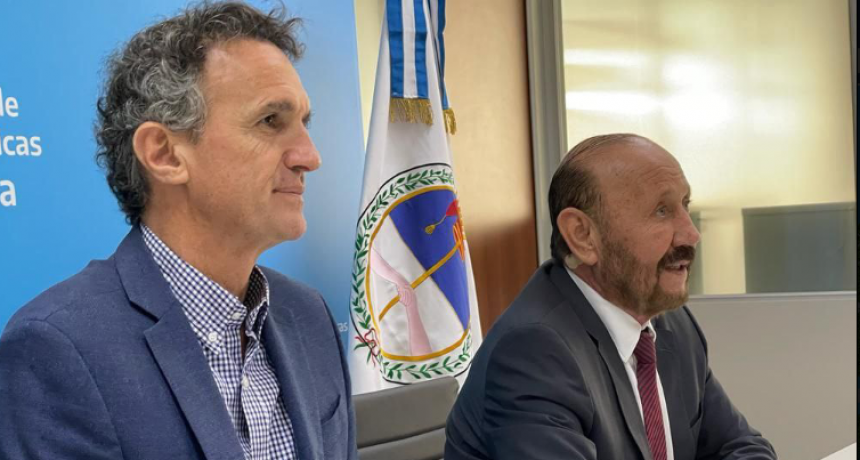 Insfrán y Katopodis firmaron actas de compromiso para más obras