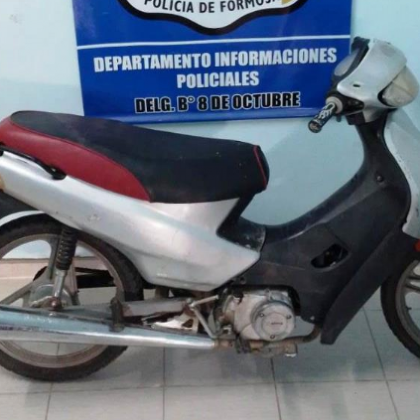 Recuperaron motocicletas y otra con guarismos adulterados