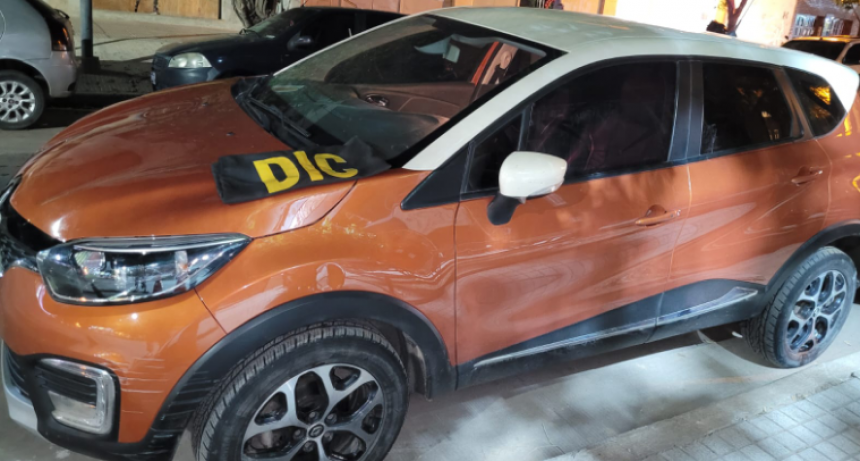 Un auto robado en Formosa fue recuperado en Chaco