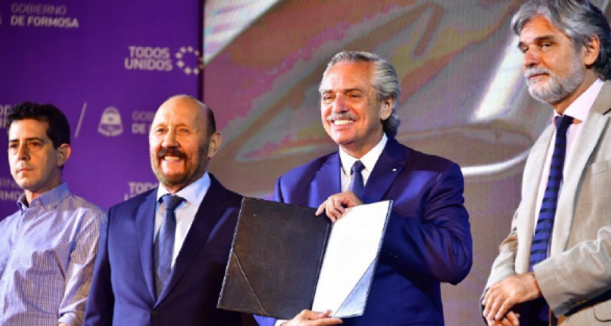 Los formoseños tienen “un gran gobernador”, sostuvo Alberto Fernández