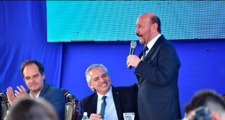 “Venimos a reparar un acto de injusticia que el gobierno anterior cometió con nosotros al paralizar todas estas obras”