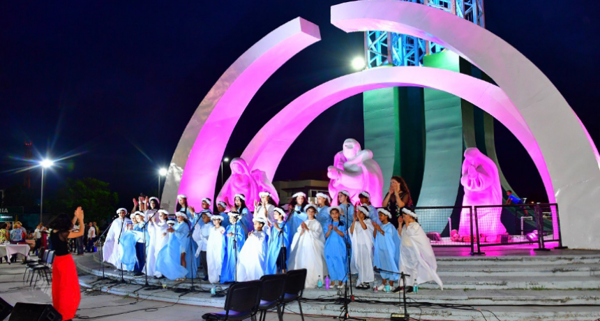 Se realizó la tradicional Cantata Navideña en la Cruz del Norte