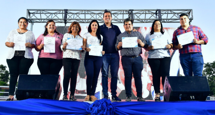 El vicegobernador encabezó el acto cierre de las Capacitaciones Comunitarias